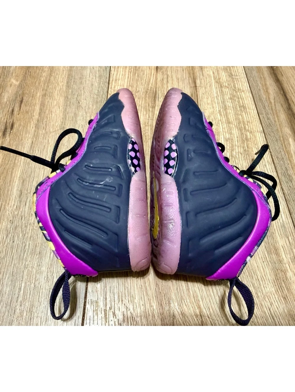 Nike Little Posite One DQ6213-500 Purple Pink Sneakers Shoes US Baby Toddler 7C